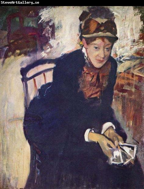 Mary Cassatt Degas, Portrait of Miss Cassatt